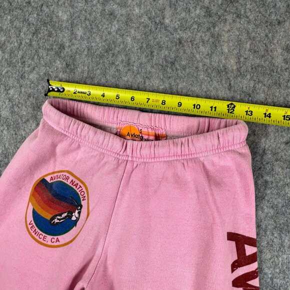 Aviator Nation Pink Sweatpants Joggers Size Small Venice California - Picture 5 of 11